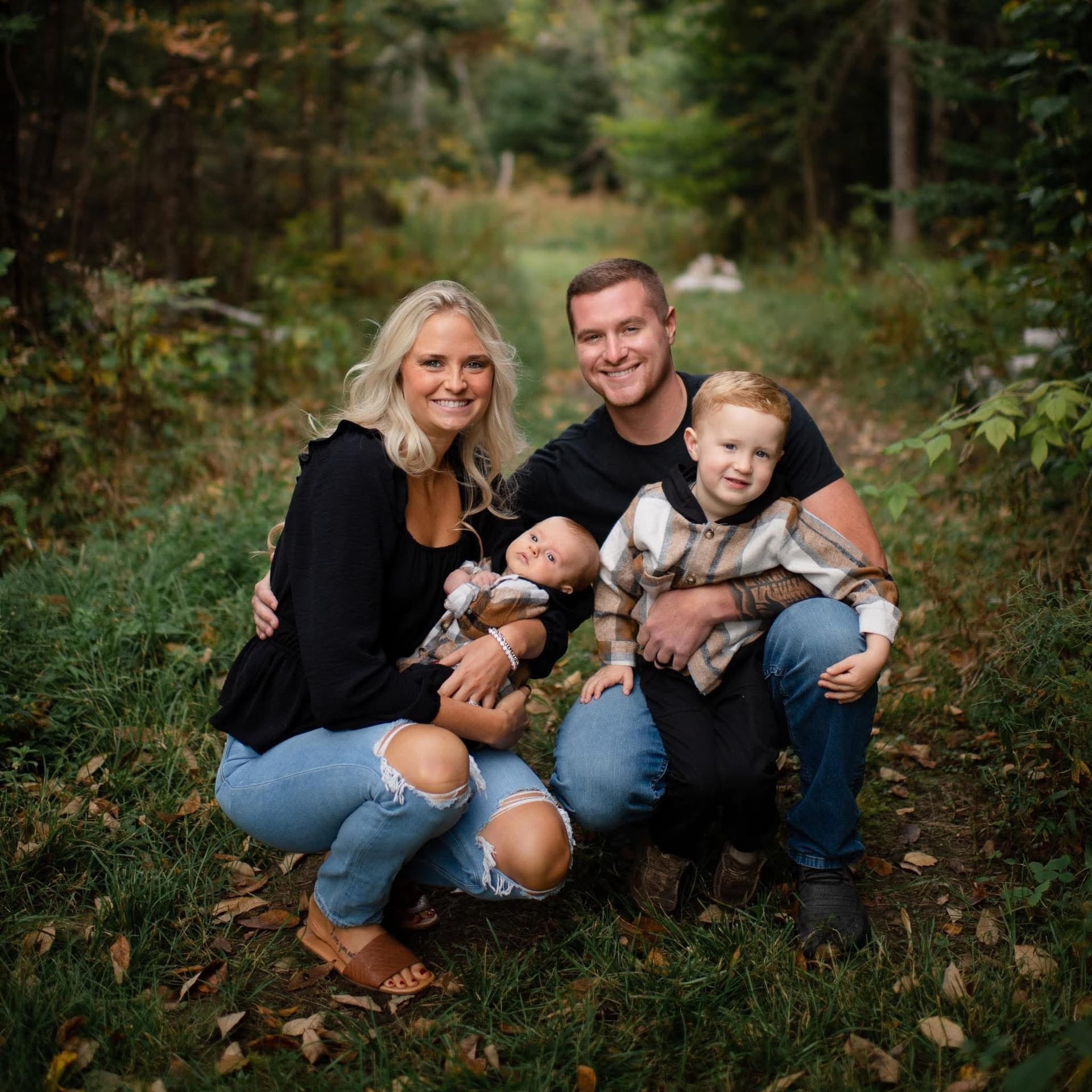 Devin Campbell and family — the family behind Campbell's Pest Control