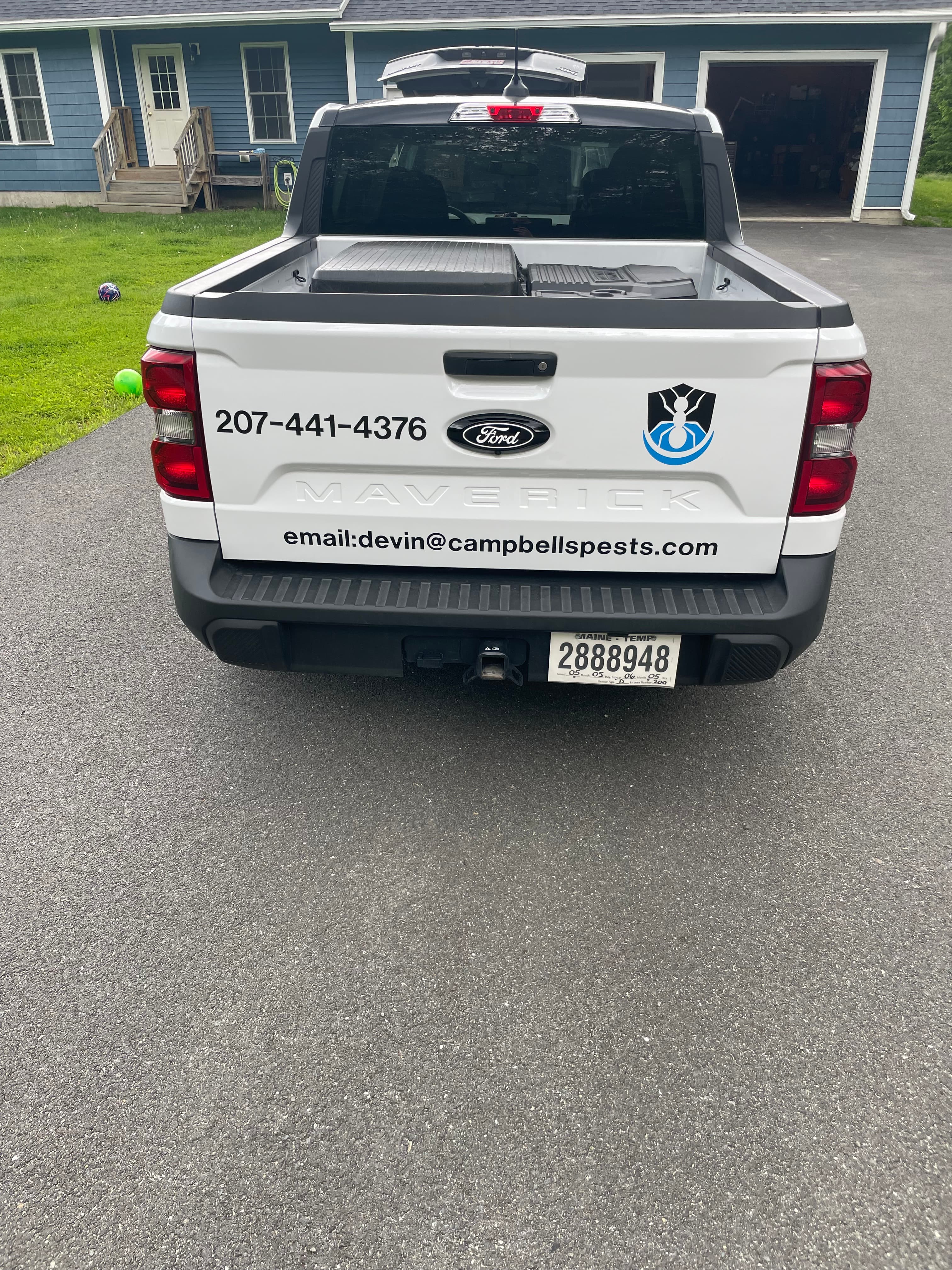 Campbell's Pest Control providing pest control services in Waterville, Maine