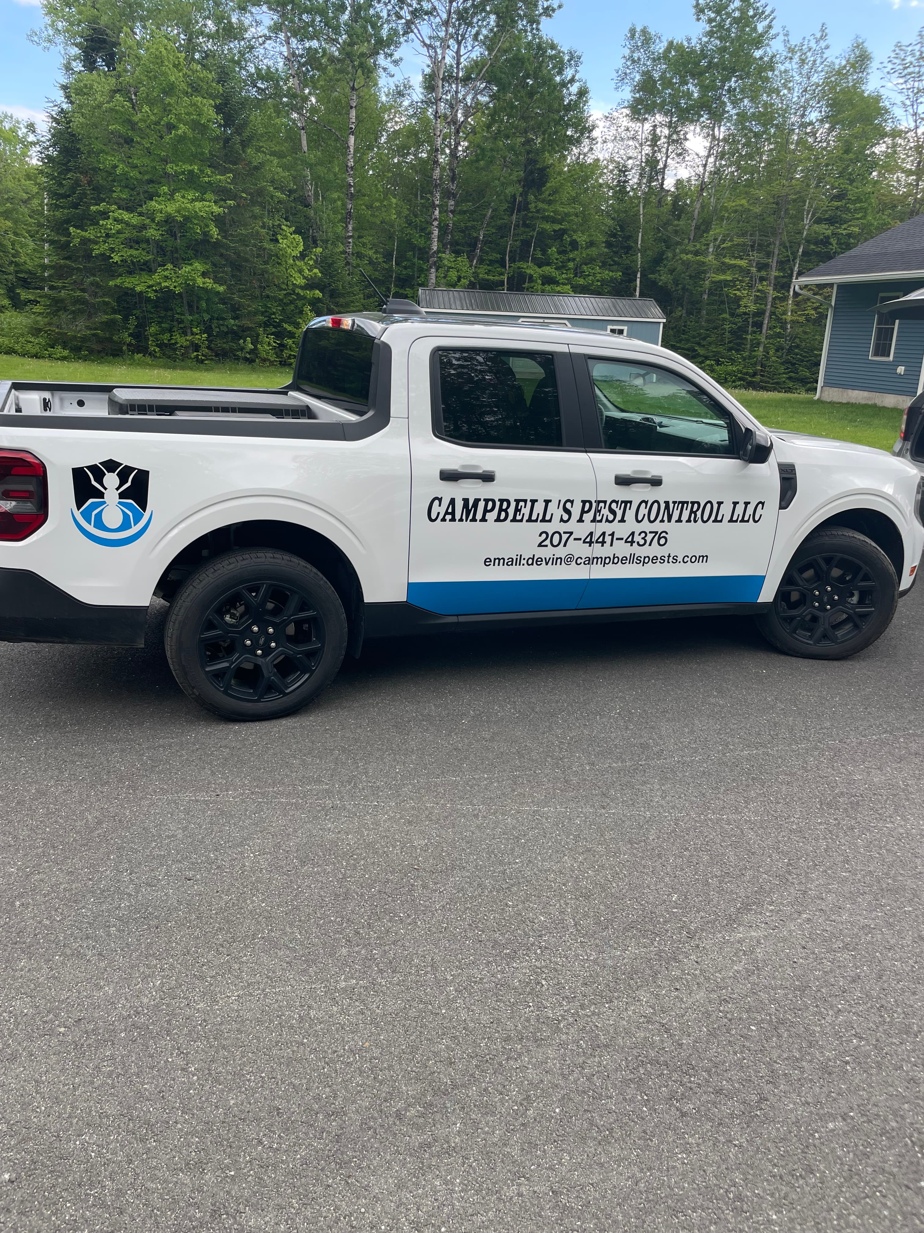 Campbell's Pest Control providing pest control services in Sidney, Maine